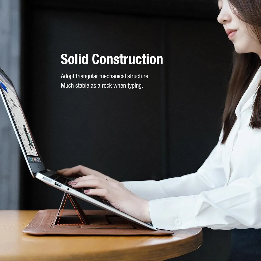 14.0 Inch Water Wave Texture Laptop Sleeve - Versatile Design