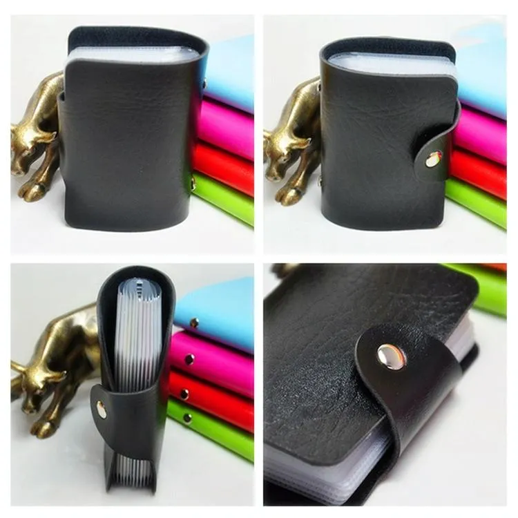 3 Pcs Upgraded Card Bag Transparent Business Card Holder With 12 Slots