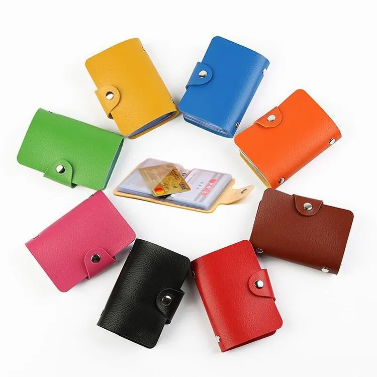 3 Pcs Upgraded Card Bag Transparent Business Card Holder With 12 Slots