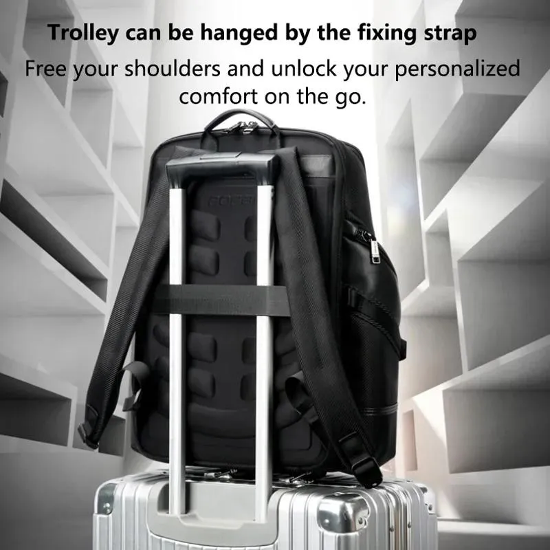 61-123561 Large Capacity Business Trip Laptop Backpack Black