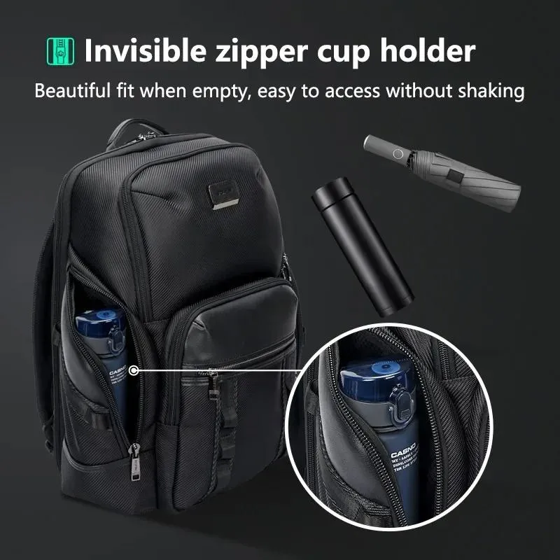 61-123561 Large Capacity Business Trip Laptop Backpack Black
