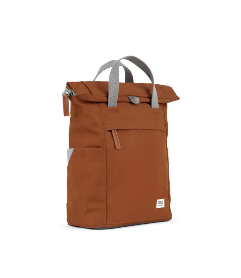 BRAN SMALL FINCHLEY A RECYCLED CANVAS BACKPACK