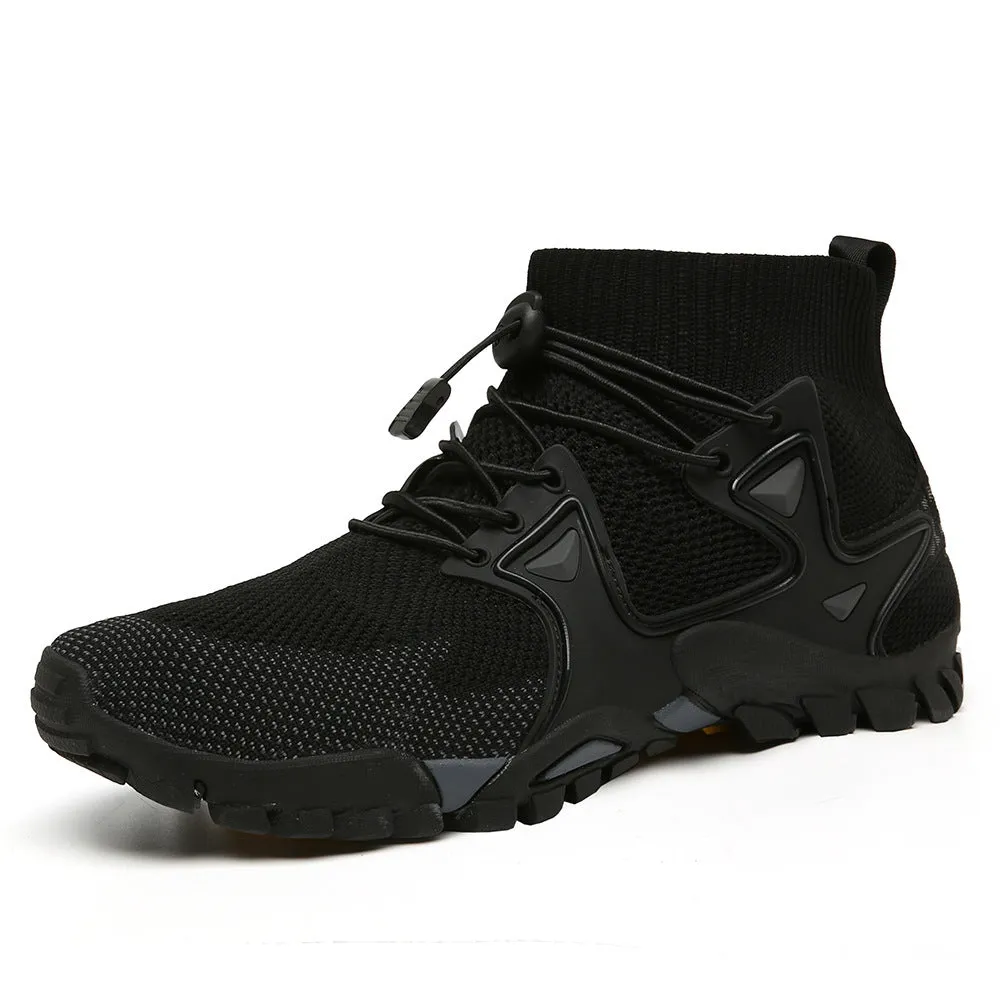 Breathable High-top Outdoor Hiking Shoes Men's Sports Mountain Climbing Amphibious