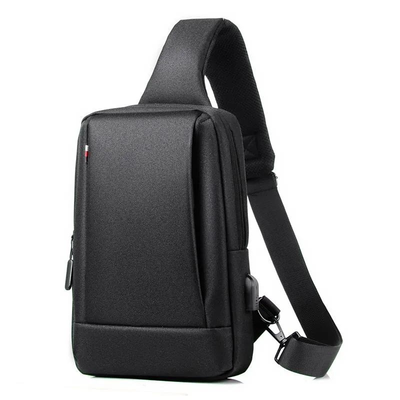 Business Chest Bag Oxford Cloth One Shoulder Crossbody