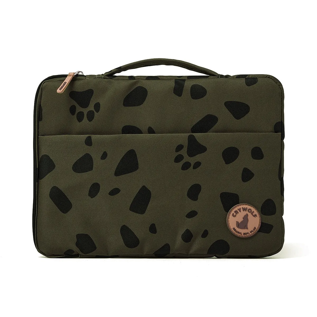 Crywolf Laptop Sleeve 13" - Khaki Stones