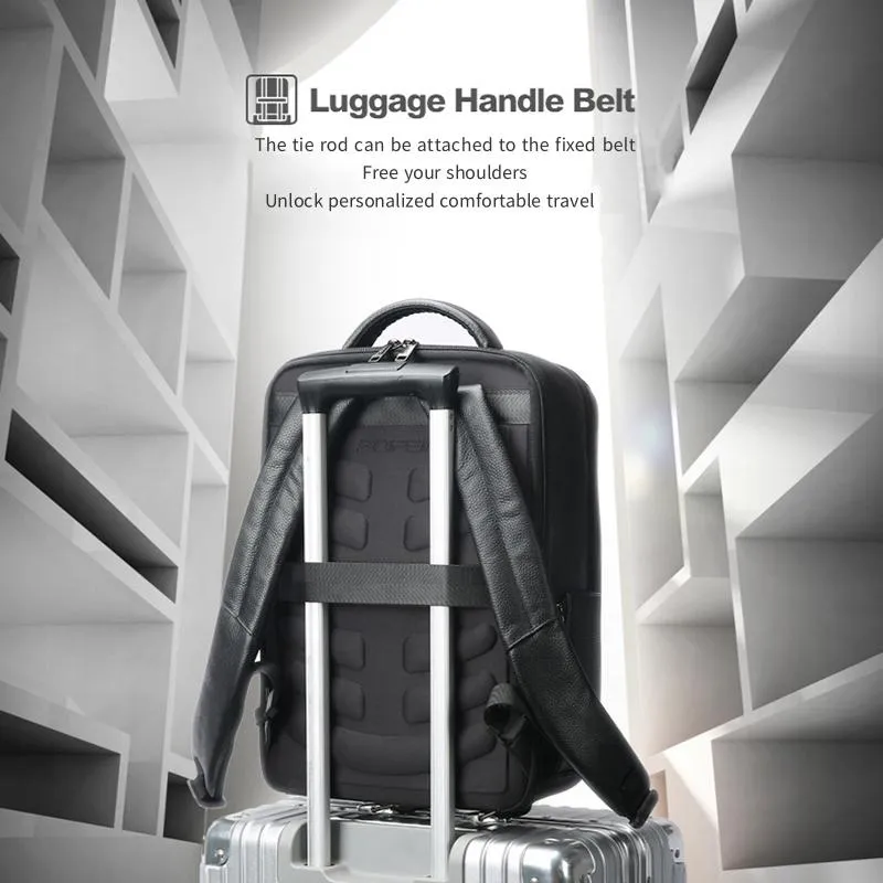 Deluxe Waterproof Laptop Backpack with Usb & Type-c Port - Large Capacity