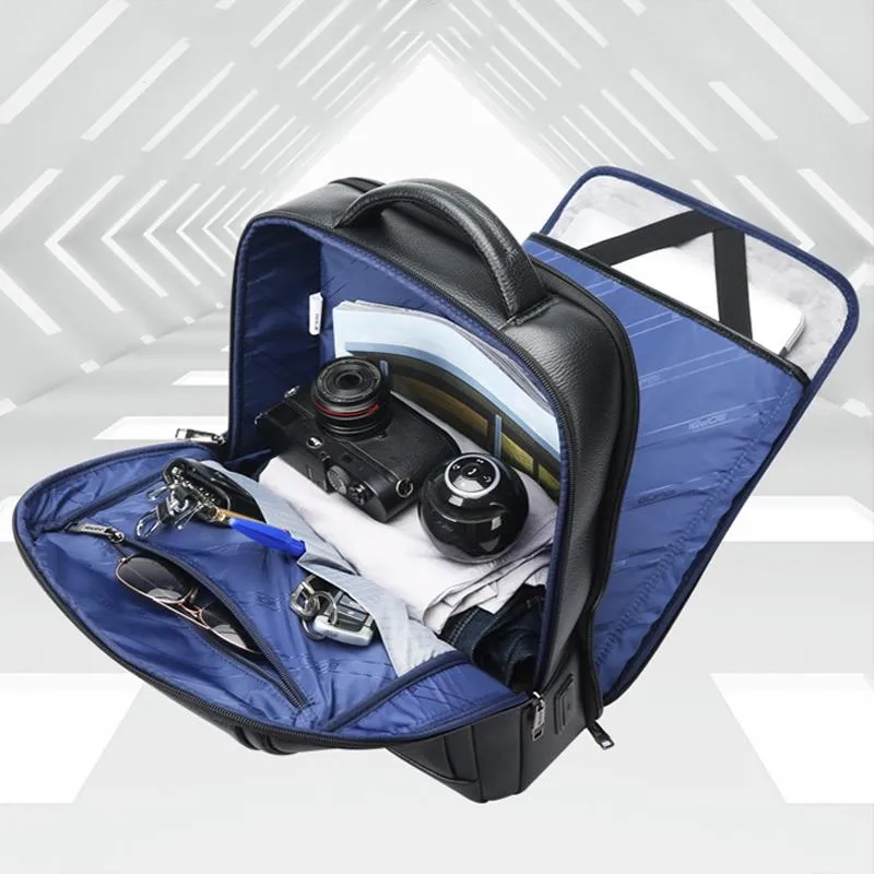Deluxe Waterproof Laptop Backpack with Usb & Type-c Port - Large Capacity