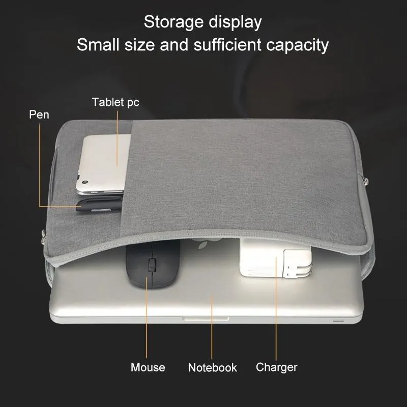 Denim Laptop Liner Bag for Business