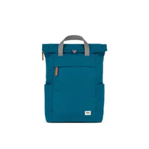 FINCHLEY A RECYCLED CANVAS SAPPHIRE SMALL BACKPACK