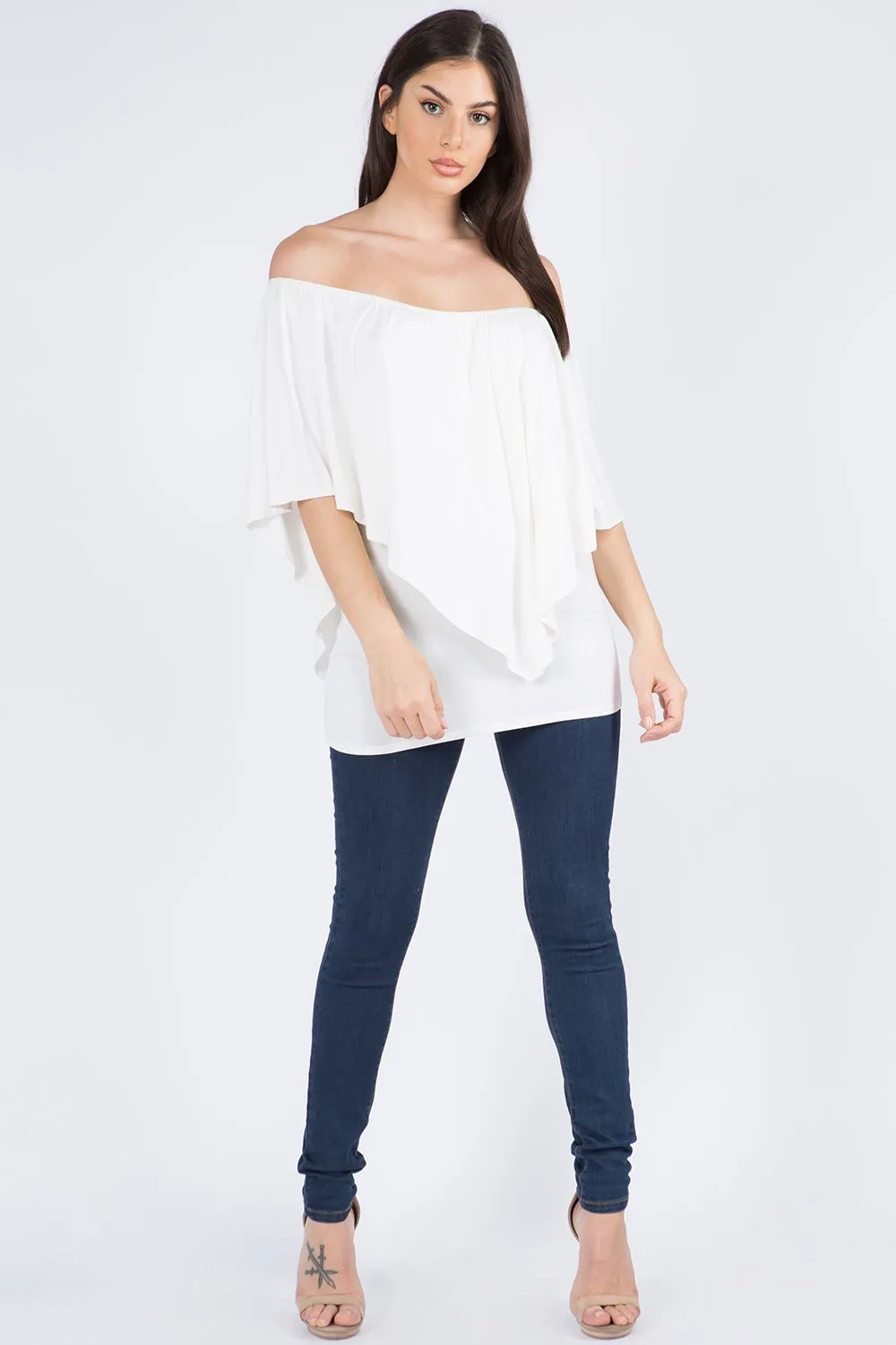 Handkerchief Solid Top
