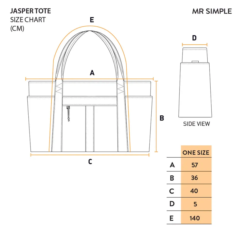 JASPER TOTE LARGE ARMY