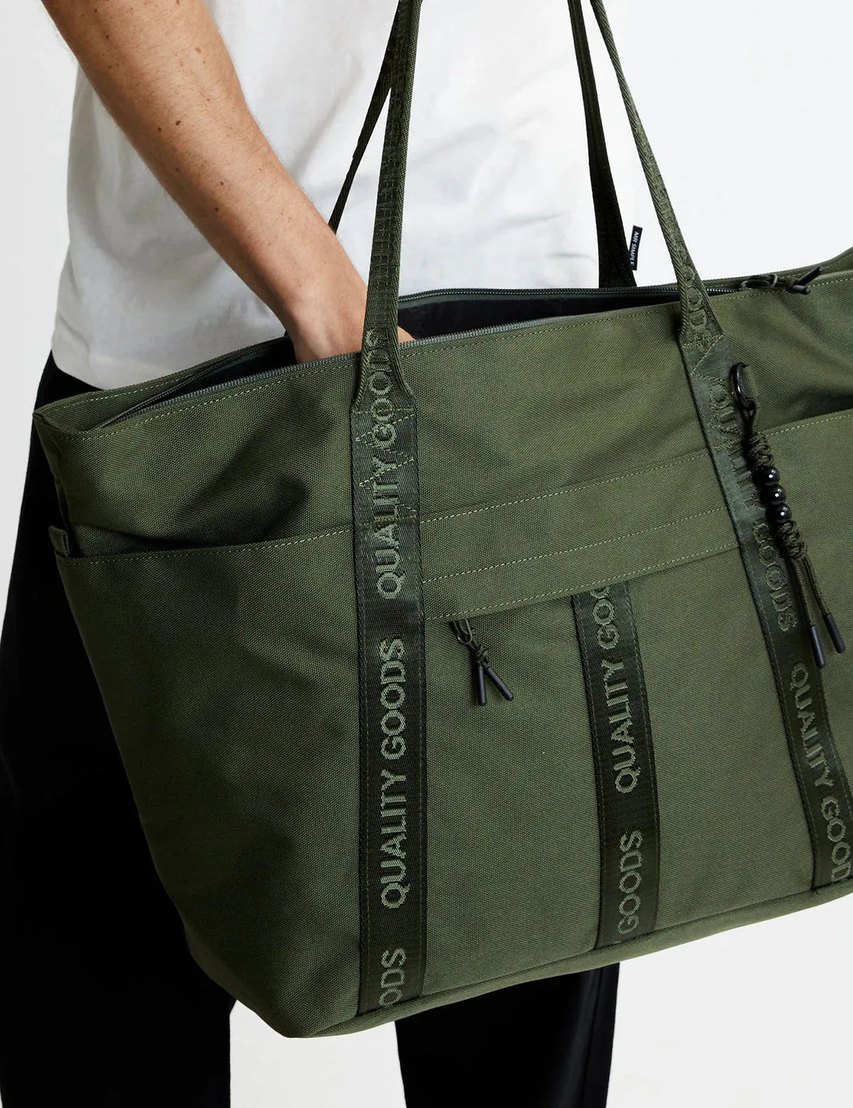 JASPER TOTE LARGE ARMY