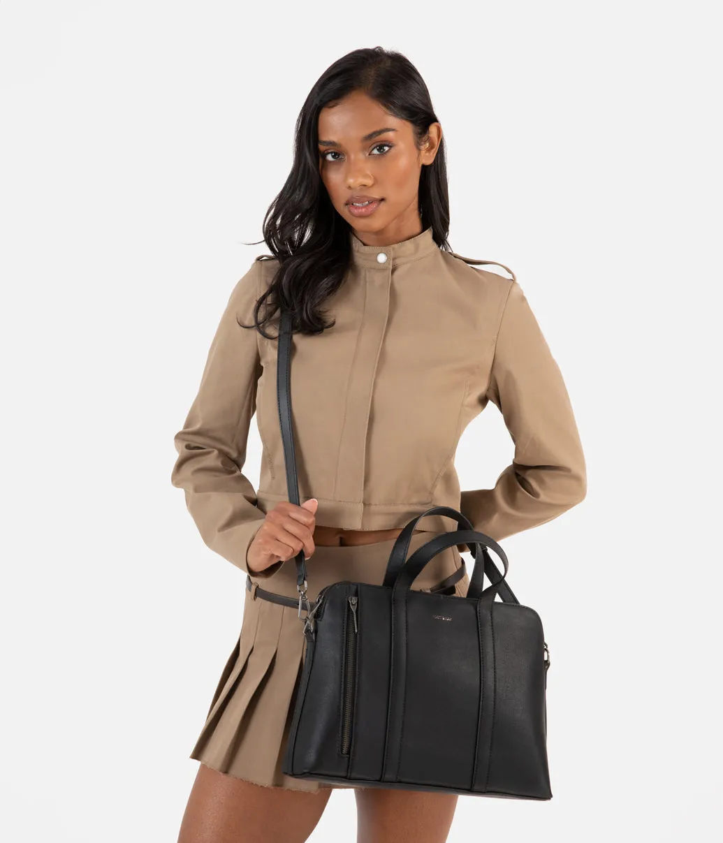 Matt & Nat Sona Sachet Briefcase - Black