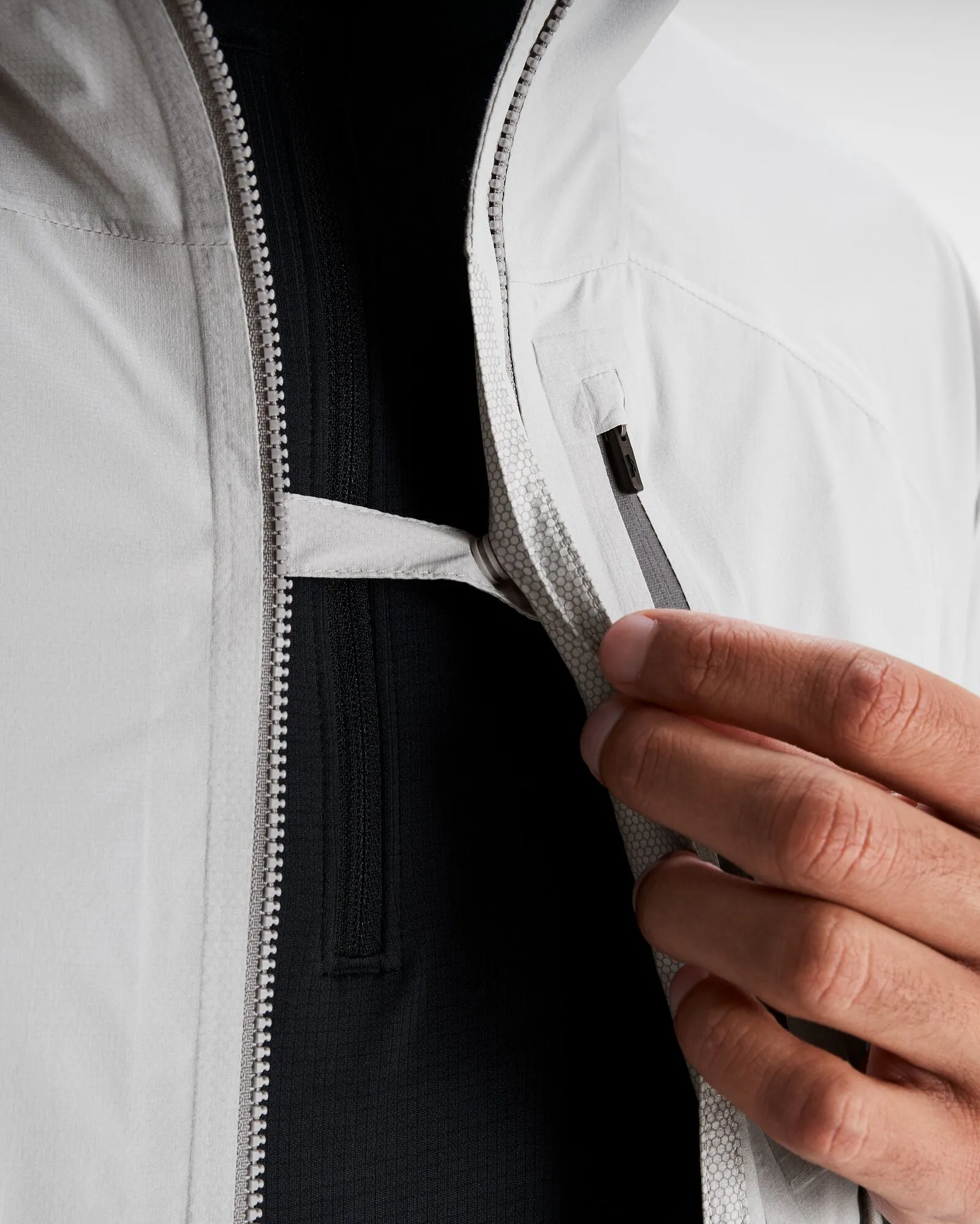 Men's Seeker 2.5L Rain Jacket - Steel Grey