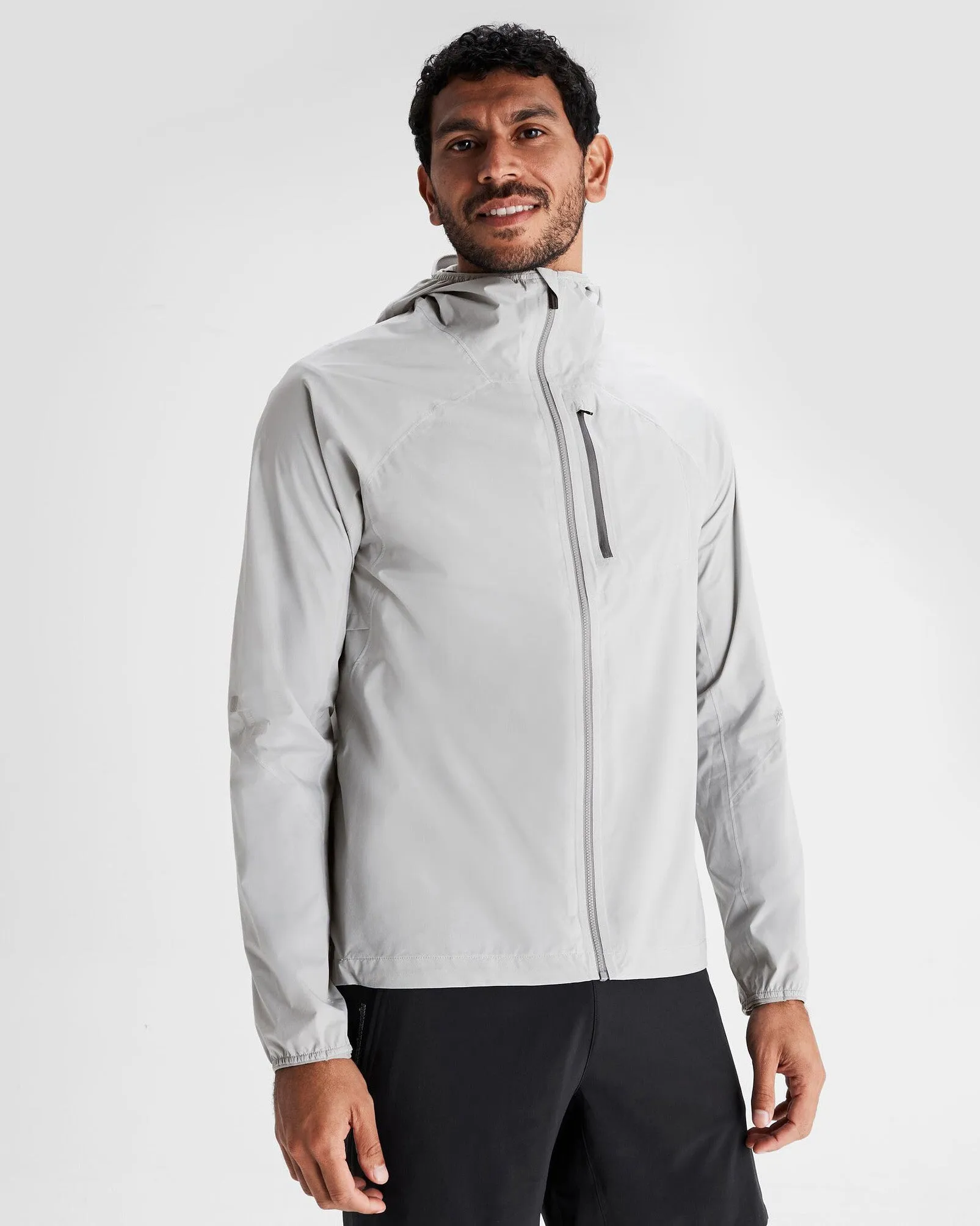 Men's Seeker 2.5L Rain Jacket - Steel Grey