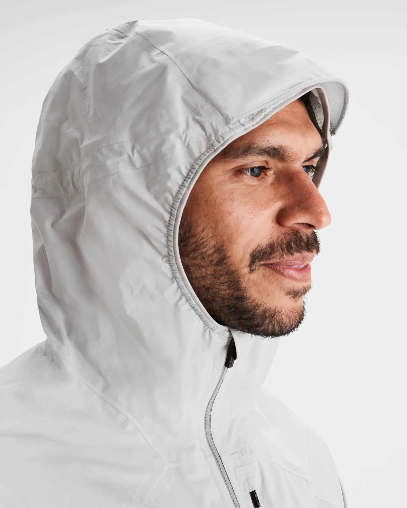 Men's Seeker 2.5L Rain Jacket - Steel Grey