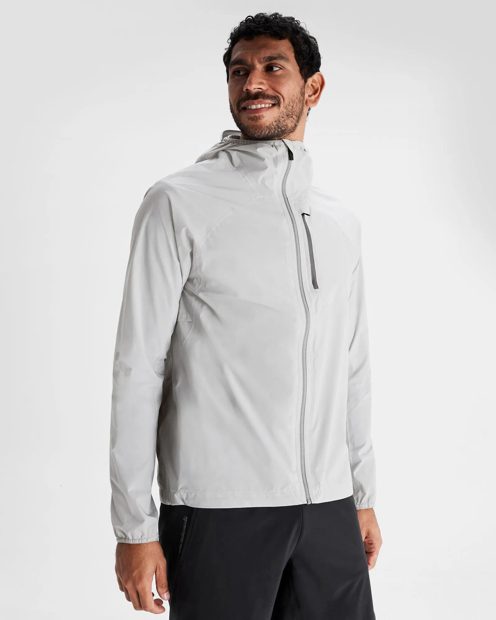 Men's Seeker 2.5L Rain Jacket - Steel Grey