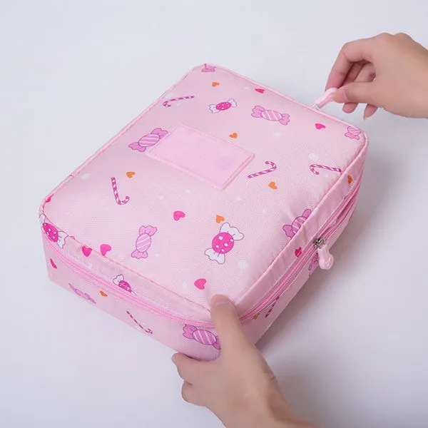 Portable Toiletry Waterproof Cosmetic Bag