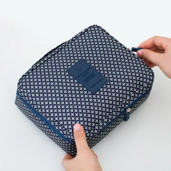 Portable Toiletry Waterproof Cosmetic Bag