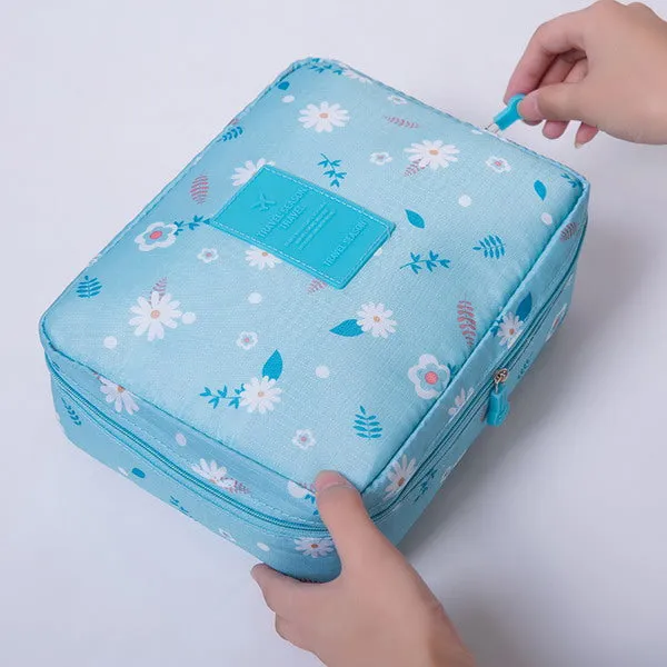 Portable Toiletry Waterproof Cosmetic Bag