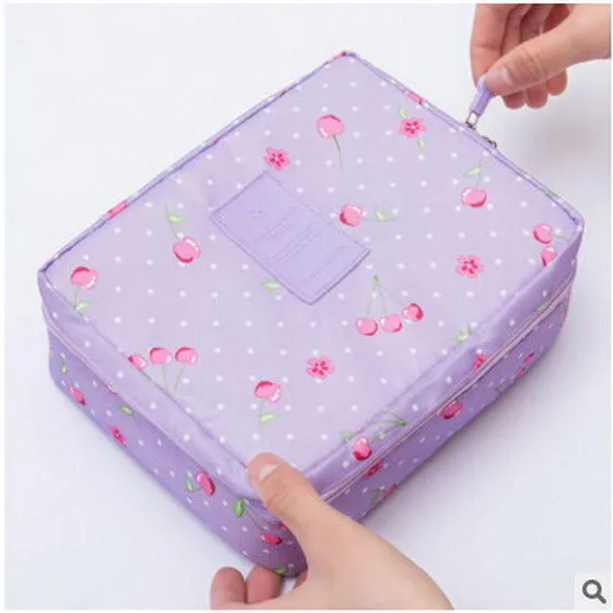 Portable Toiletry Waterproof Cosmetic Bag
