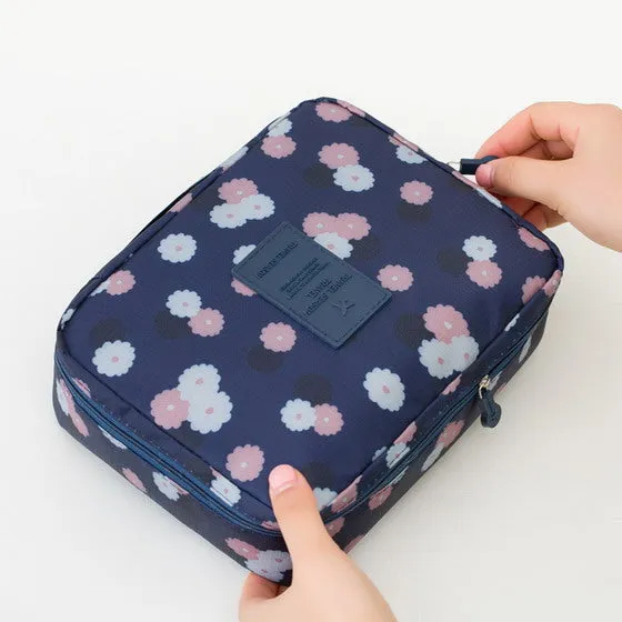 Portable Toiletry Waterproof Cosmetic Bag