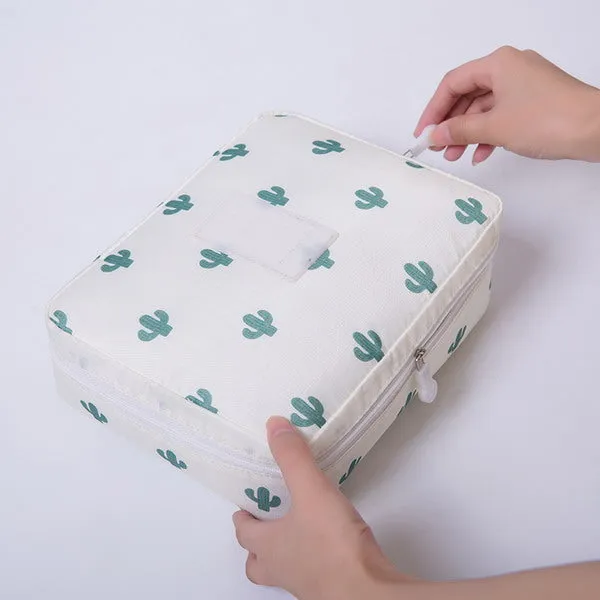 Portable Toiletry Waterproof Cosmetic Bag