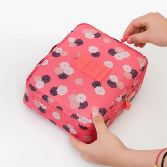 Portable Toiletry Waterproof Cosmetic Bag