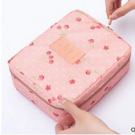 Portable Toiletry Waterproof Cosmetic Bag