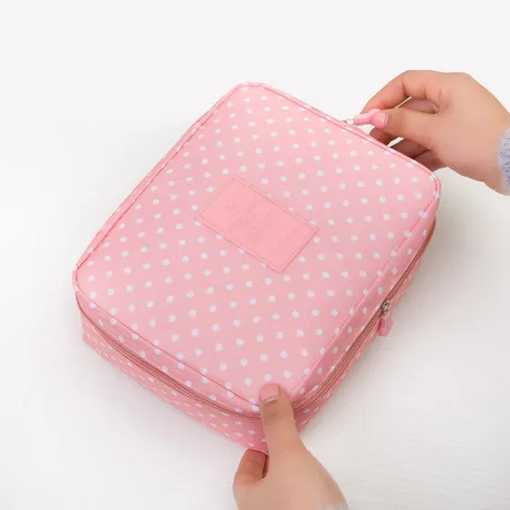 Portable Toiletry Waterproof Cosmetic Bag