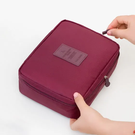 Portable Toiletry Waterproof Cosmetic Bag