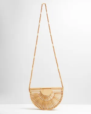 Tash Semicircle Bamboo Bag