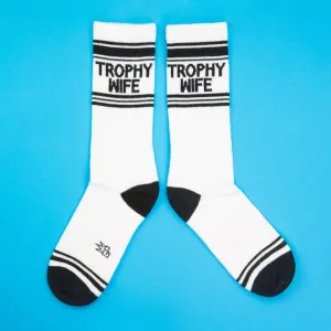 Trophy Wife Gym Crew Socks