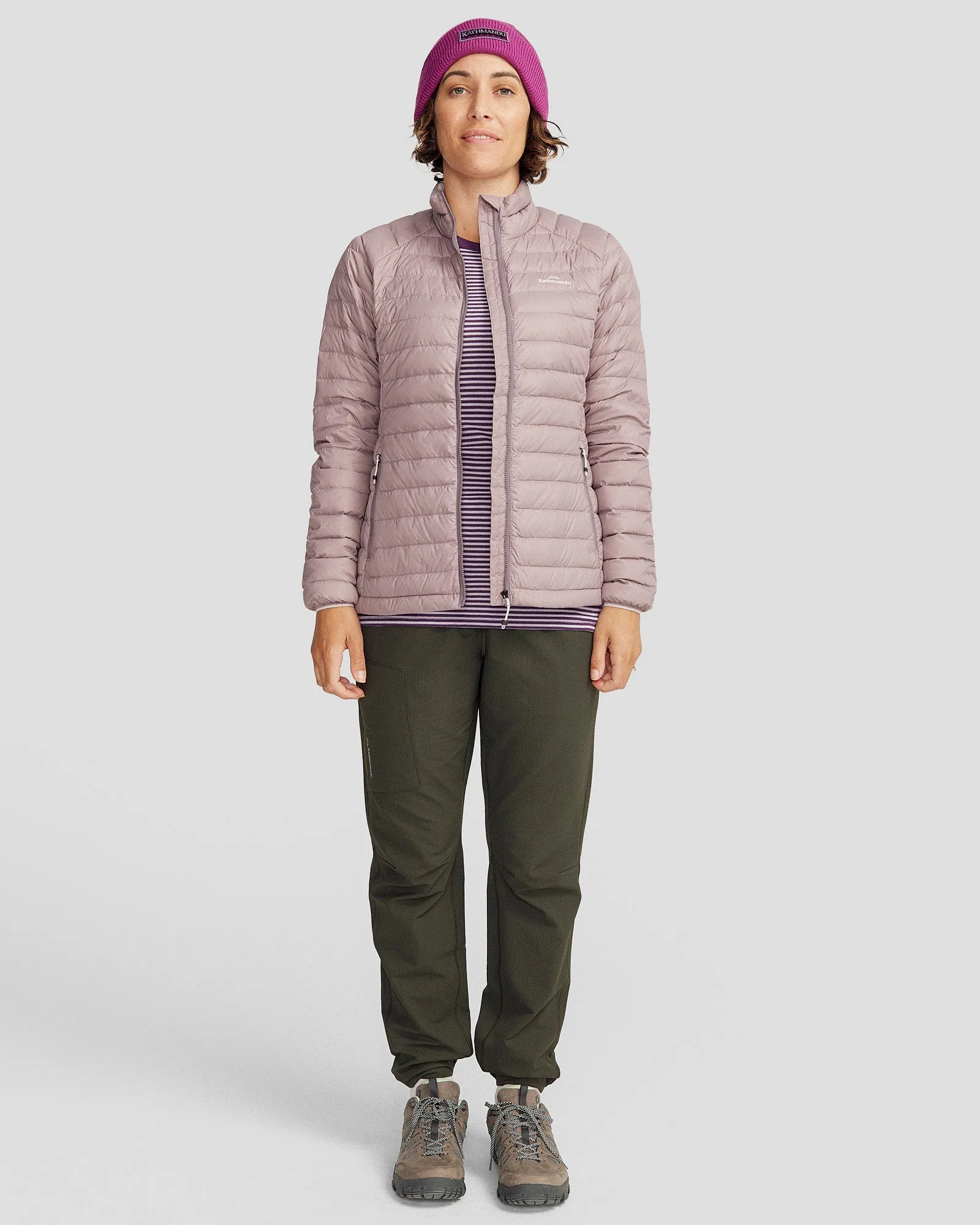 Women's Heli Down Jacket 4.0 - Thistle