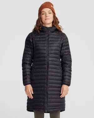 Women's Heli Down Parka - Black Stingray