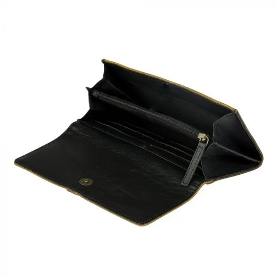 Women's Leather Wallet by Myra Bag