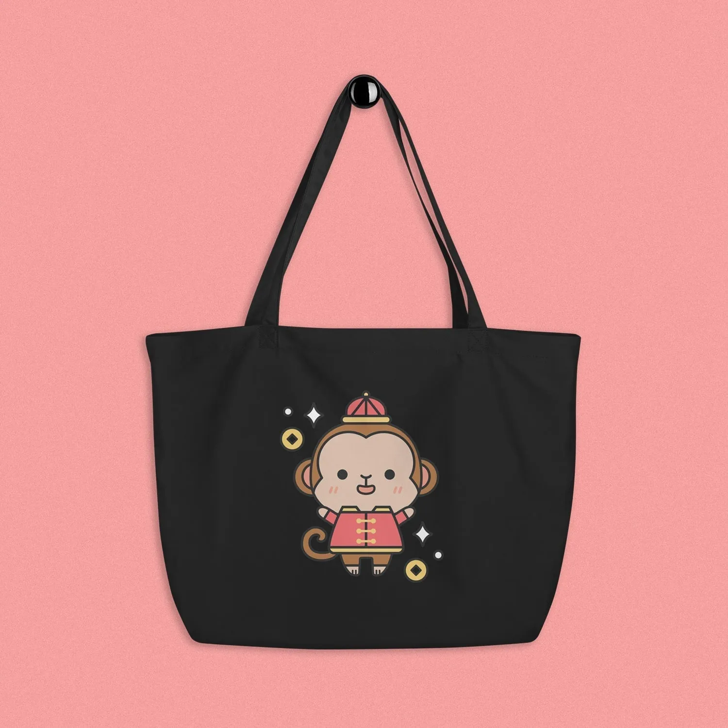 Year of the Monkey Large Tote